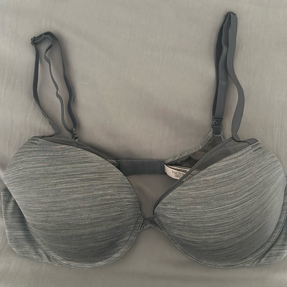 Victoria's Secret Other - Victorias Secret Grey Push Up Bra